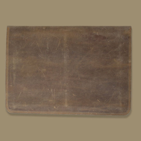 Utkarsh Oil Pullup Genuine Leather Laptop Sleeve Rank